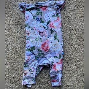 Posh Peanut floral one piece